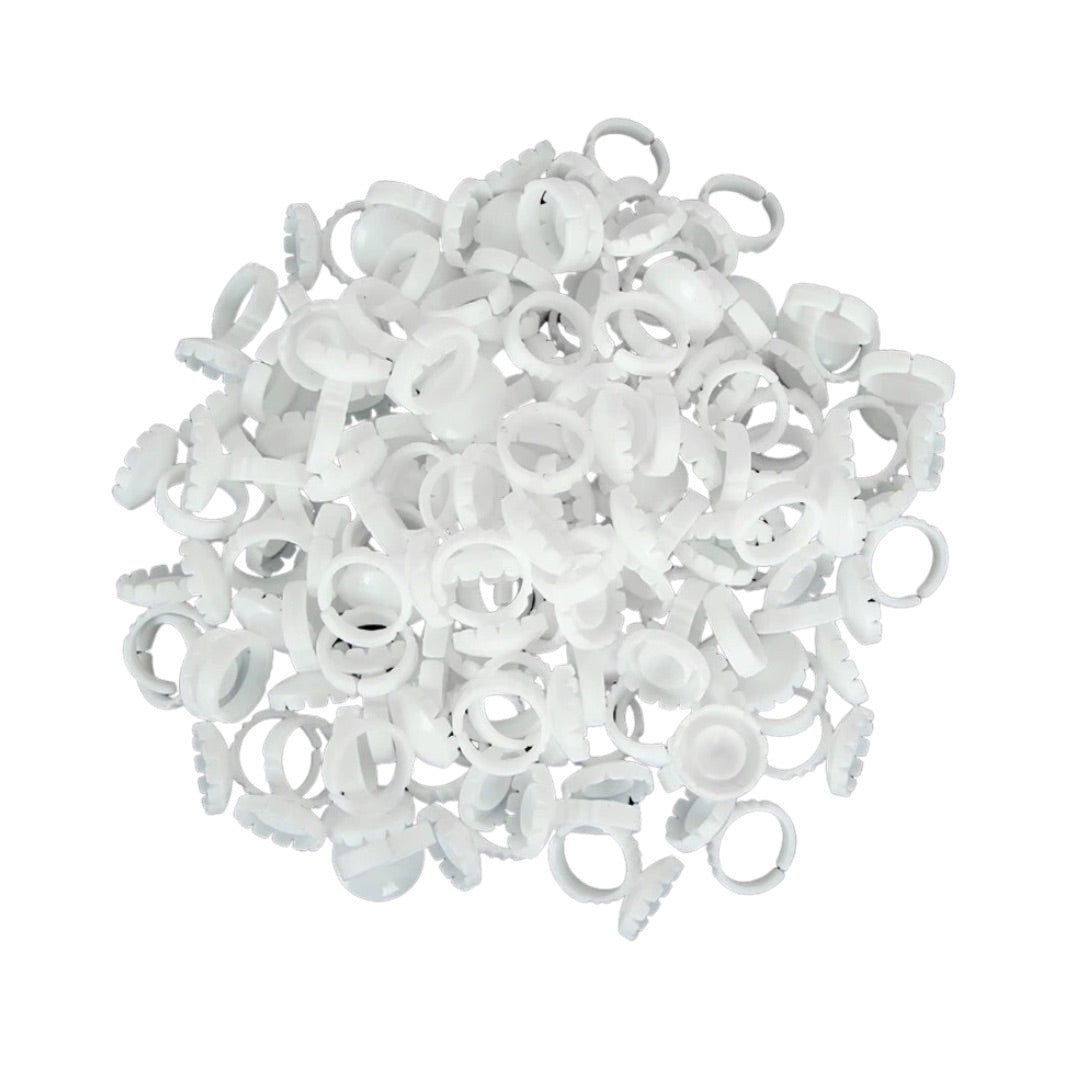 Flower glue rings
